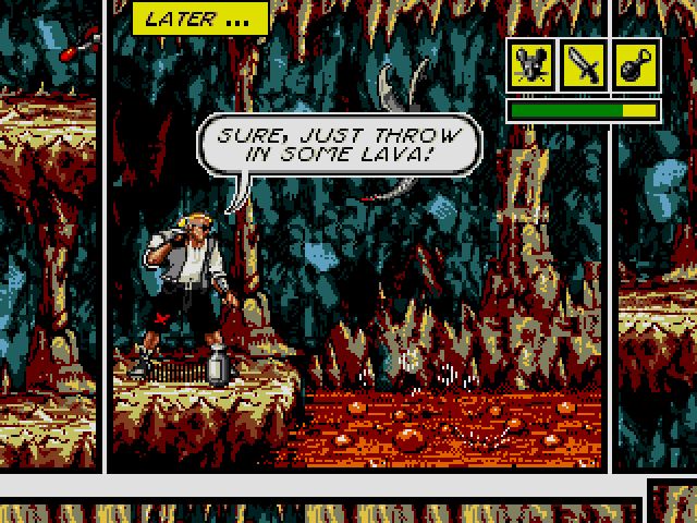 Comix Zone screenshot - Episode 3: Curse of the Dead Ships  Page 1